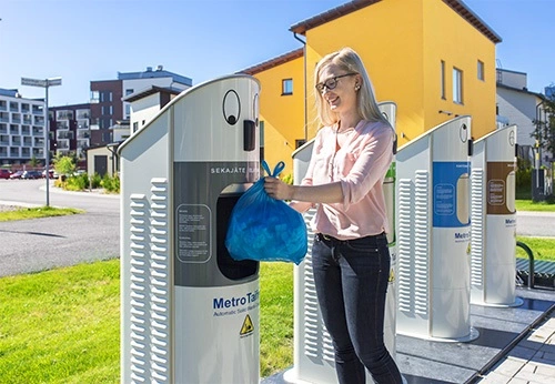 Automatic Solid Waste Collection Solution MetroTaifun